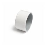 Capuchons, pour p&ocirc;le de 1⅛" (28mm) de diam&egrave;tre, blanc