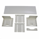 Economy flat rods - 4&frac12;" Dauphine rod