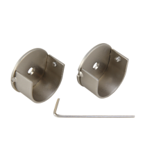 Inside wall bracket for &frac34;" (19mm) diameter rods