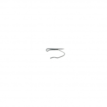 Jumbo pin-on hook, zinc plated, 1⅜" (3.49 cm)