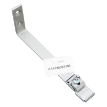 KS/DS Smart Klick aluminium wall bracket 15 cm, silver