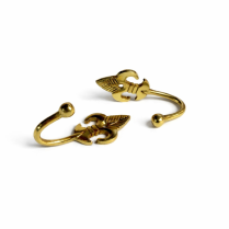 2 X 1&frac34;" "Fleur de Lys" holdback hooks