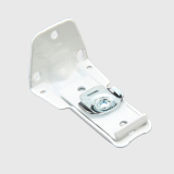 Support central de 3" pour tringles &agrave; rideaux transversales