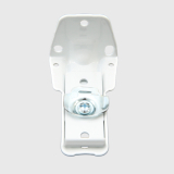 Support central de 3" pour tringles &agrave; rideaux transversales