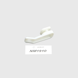 Glissi&egrave;re pour tringle traverse, blanc