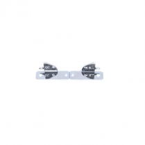 Lockseam curtain rod single end bracket