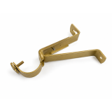4&frac12;-6&frac12;" Extendable brackets, for 1⅛" (28mm) diameter poles, matt gold