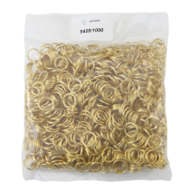 ⅜" Round brass rings