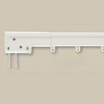 Tringle &agrave; corde super robuste extensible, tirage &agrave; deux sens