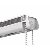 Silent Gliss Roman Blind System SG 2305, chain operated, white (Max width 3m. Maximum drop 3.4m)