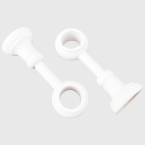 Supports en bois Collection St-Tropez, pour p&ocirc;le de 1⅜", projection 5"