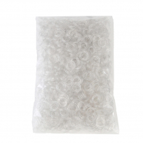 ⅜" Plastic rings, transparent