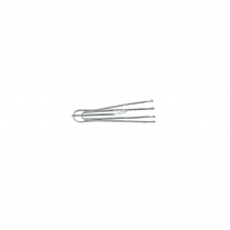 Wall pleater hooks, 3 X 1" (7.62 X 2.54 cm)