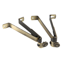 Extension brackets, extends 6-7", for &frac34;" (19mm) diameter poles