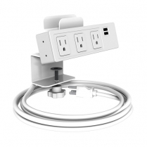 SitOnIt Current Clamp 3 x Power & 2 x USB-A White