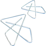ACCO&reg; Ideal Clamps 1-3/4" x 2-3/8" 12/box