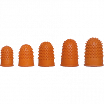 Westcott&reg; Rubber Finger Stalls Assorted Sizes 12/box