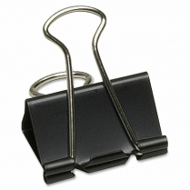 Westcott&reg; Fold Back Clips 1-1/4" 12/box