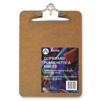Acme United Deluxe Masonite Clipboard Letter