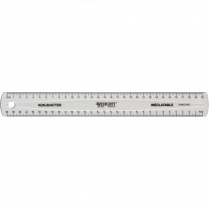 Westcott&reg; Non-Shatter Ruler 12" Clear