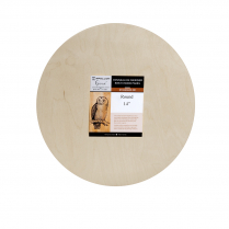 Apollon Gotrick Round Wood Panel 10"