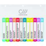 Avery&reg; Ready Index&reg; Customizable Table of Contents Dividers Jan-Dec Tabs