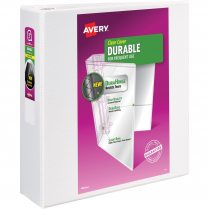 Avery&reg; Durable View Presentation Binder 3" White