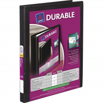 Avery&reg; Durable View Presentation Binder 1/2" Black