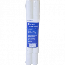 Iconex&trade; Paper Rolls Thermal 2-1/4" x 1-1/8" (30'L) 10 rolls/pkg