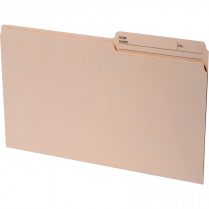 Basics&reg; Recycled Reversible File Folders Legal Manila 100/box