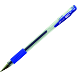 Basics&reg; Gel Stick Pens 0.7mm Blue 12/box