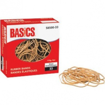 Basics&reg; Latex-Free Rubber Bands #33 4oz (113g 1/4lb)
