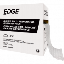 Edge&reg; Bubble Cushion Packaging with Dispenser 12" x 175'