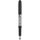 Bic&reg; Intensity&reg; Permanent Marker Conical Tip Black 12/box