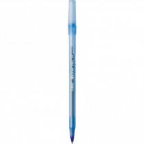 Bic&reg; Round Stic&reg; Pens Medium Point Blue 12/box
