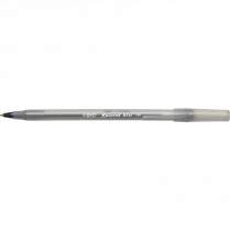 Bic&reg; Round Stic&reg; Pens Medium Point Black 60/box