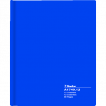 Blueline&reg; A1740 Columnar Book 12-1/4" x 9-7/8" 12-column