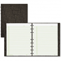 Blueline Executive Wirebound Notebook 7-1/4" x 9-1/4" Hard Cover Black