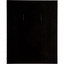 Blueline&reg; NotePro&trade; Notebook Ruled 9-1/4x7-1/4" 192pgs Black