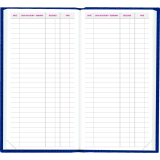 Brownline&reg; Traditional Daily Pocket Diary 6" x 3-1/8" Assorted Colours English