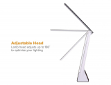 Bostitch Konnect Rechargeable Desk Lamp Black