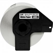 Brother&reg; DK Paper Labels Shipping 4-1/12" x 6-13/32" Black on White 180 labels/roll