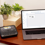 Brother&reg; P-Touch&reg; PT-D610BT Label Printer Gray