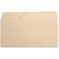 Business Source 1/3 Tab File Folders Legal 100/box