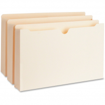 Business Source File Pockets 2" Expansion Legal Manila 50/box