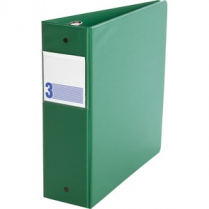 Davis Group&reg; Essential Round Ring Binder 3" Green