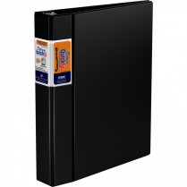 Davis Group Deluxe QuickFit&reg; Heavy Duty D-Ring Binder 1-1/2" Black