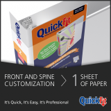Davis Group QuickFit&reg; View D-Ring Binder 2" White