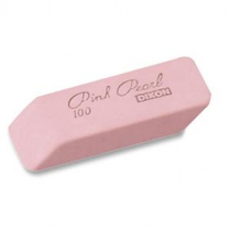 Dixon&reg; Pink Pearl&reg; Eraser Medium SINGLE