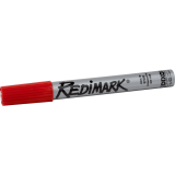 Dixon&reg; Redimark Permanent Markers Red 12/box